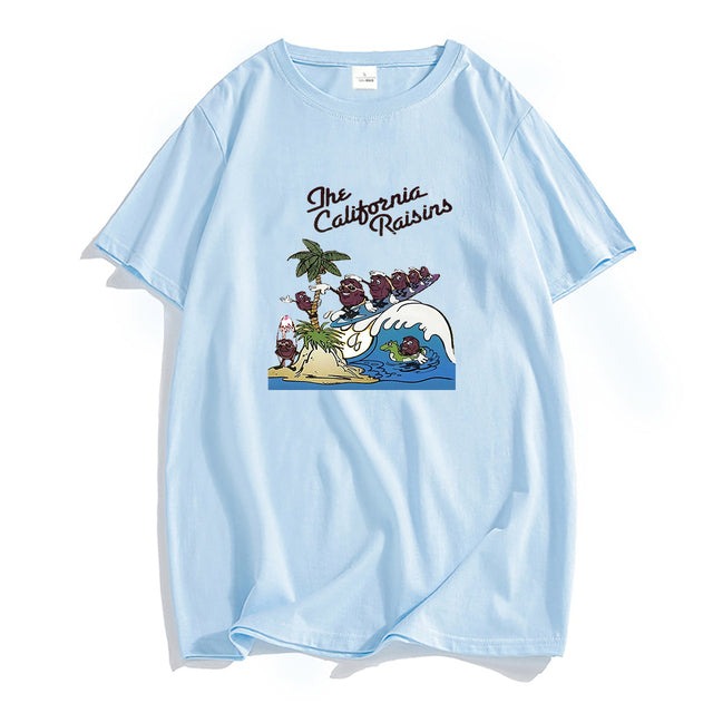James California Raisins Sunshine Co Surf Tshirts