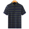 James Mannen Polo met Gekleurde Details en Logo - Beige