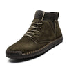 Oliver® Heren veterboots Comfortabele suède schoenen