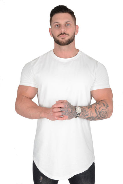 James Effen Kleur Oversized T-shirts - Ademende Heren Tops