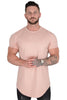 James Effen Kleur Oversized T-shirts - Ademende Heren Tops