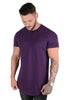 James Effen Kleur Oversized T-shirts - Ademende Heren Tops