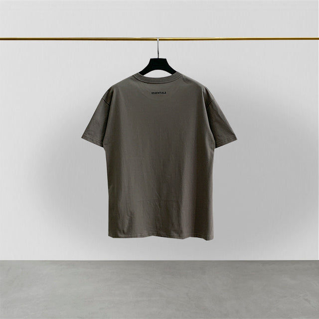 James - Essentials T-Shirt - Hoogwaardig Mode T-Shirt - Eenvoudig Korte Mouw - Achterprint - Klein Logo - Hip Hop Losse Unisex Tee