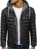 Oliver® zwart winddicht met rits Heren Puffer Jas