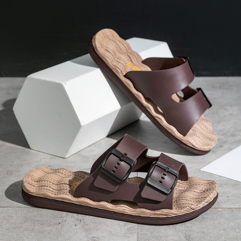 Hudson™ bruin lichtgewicht sandalen herren