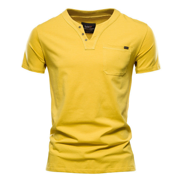 James Casual heren t-shirt met modieuze logo print