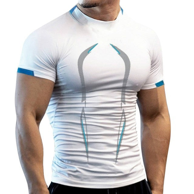 James Uniek heren t-shirt met trendy logo bedrukking