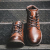 Oliver® Heren veterboots Mode Retro Enkel Lederen shoenen
