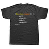 Afbeelding laden in Galerijviewer, James Grappig Computerwetenschap Programmeur Eat Sleep Code T-shirt - Uniek Ontwerp
