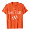 James Grappig Drugs The Line King Ontwerp Geschenk T-shirt - Verjaardag T-shirt van Katoen