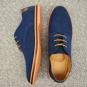 Oliver® Heren veterschoenen Lente suede Oxford