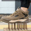WorkMan™ Kaki hoge veiligheidsschoenen met letterprint