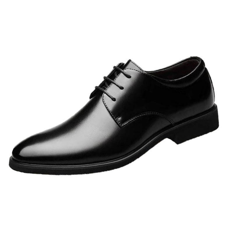 Oliver® zwart zacht leer ademend Nette schoenen