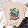 James - Goblin Core Comic Print Zomer T-shirt - Heren