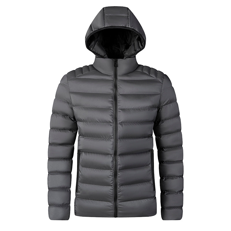 Oliver® capuchon met rits winddichte heren Puffer Jas