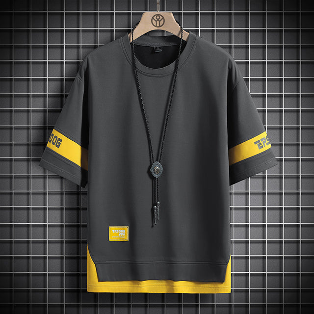 James Hip Hop Heren Streetwear T-shirt Korte Mouwen