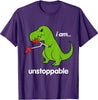 James: Onstuitbare T-Rex Dino Cool Schattig Humor Grappig T-Shirt