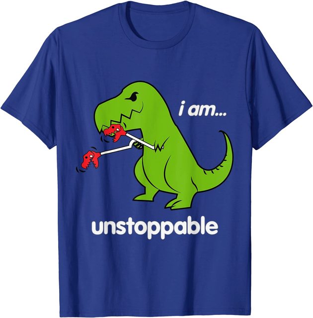 James: Onstuitbare T-Rex Dino Cool Schattig Humor Grappig T-Shirt