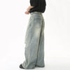 James™ Slim Biker Ripped Heren Denim Joggingbroek