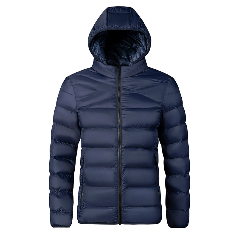 Oliver® capuchon met rits winddichte heren Puffer Jas