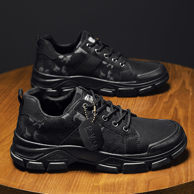 Hudson™ Lage Top Camouflage Sneakers - Trendy Canvas Schoenen