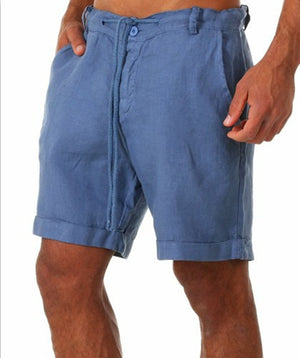 David® Katoenen Linnen Shortbroek Ademende