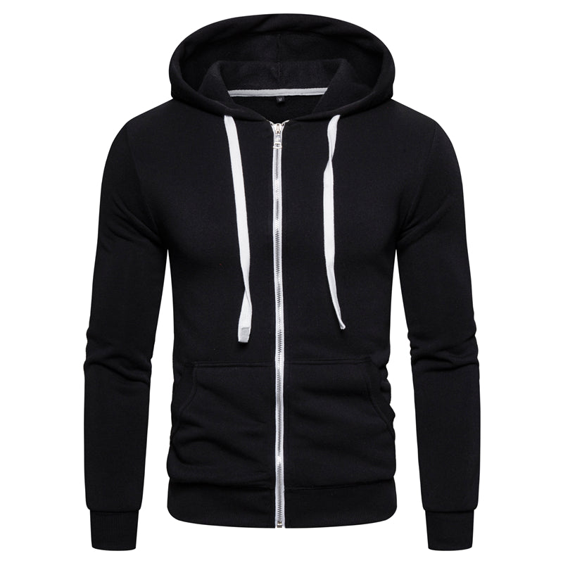 Oliver® Heren hoodie| sportstijl met rits