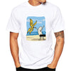 James Grappig T-shirt met Ontwerp van Ontpelde Banaan