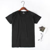 James Zomer Heren T-shirt met Dunne Ronde Hals en Korte Mouw