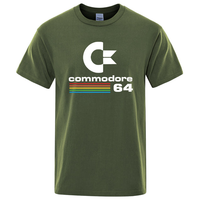James: Commodore 64 Print Retro Cool Design Heren T-shirt