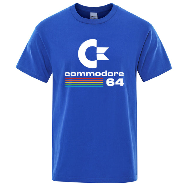 James: Commodore 64 Print Retro Cool Design Heren T-shirt