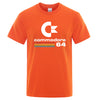 James: Commodore 64 Print Retro Cool Design Heren T-shirt