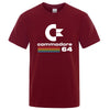 James: Commodore 64 Print Retro Cool Design Heren T-shirt