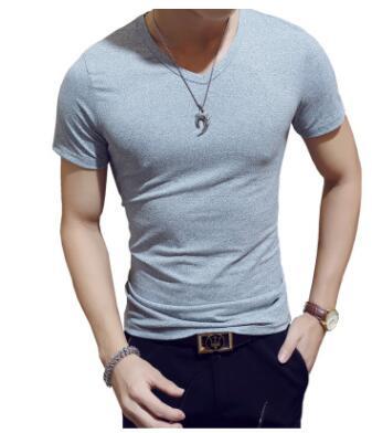 James Heren Witte T-shirts met V-hals - Korte Mouw