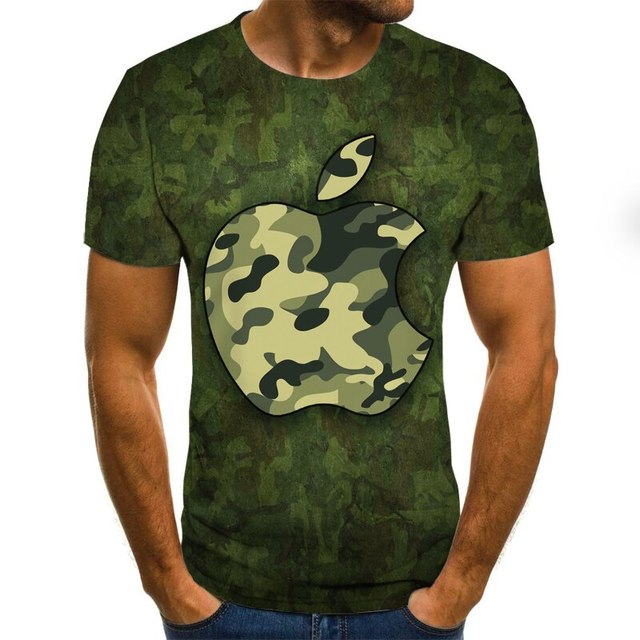 James Marine Corps Camouflage Vintage Heren Sport T-shirts