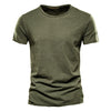 James Marineblauw Katoenen T-shirt voor Heren Casual Zacht Zomer T-shirt
