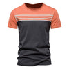 James Uniek heren t-shirt met trendy logo bedrukking