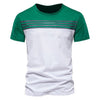 James Uniek heren t-shirt met trendy logo bedrukking