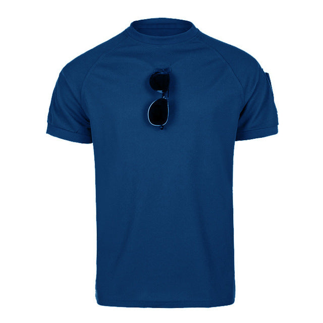 James Sneldrogende Leger T-shirts voor Heren - Aangepaste Print Militair T-shirt