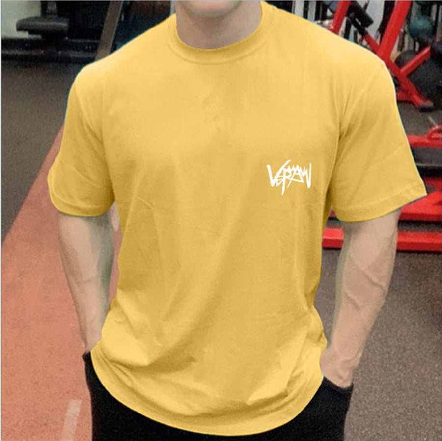 James™ sportief wit ademend oversized t-shirt