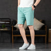 James™ Puur katoenen slim fit heren chino korte broek in Koreaanse stijl