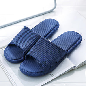 James™ contrasterende heren badslippers met schaakpatroon