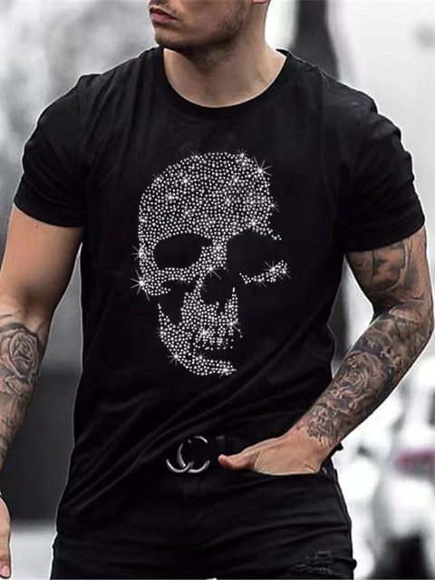 James Comfortabel t-shirt voor mannen met gedrukt logo design