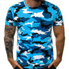 Afbeelding laden in Galerijviewer, James Nieuwe Zomerse Modieuze Camouflage T-shirt - Casual Katoenen Streetwear T-shirt voor Mannen met Korte Mouwen