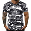 James Nieuwe Zomerse Modieuze Camouflage T-shirt - Casual Katoenen Streetwear T-shirt voor Mannen met Korte Mouwen