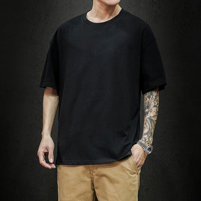 James Nieuw Zomert-shirt Heren 2022 - Oversized Casual Katoenen Top