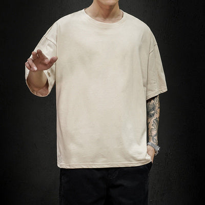James Nieuw Zomert-shirt Heren 2022 - Oversized Casual Katoenen Top