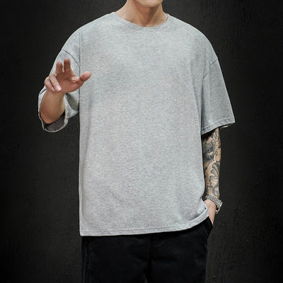 James Nieuw Zomert-shirt Heren 2022 - Oversized Casual Katoenen Top