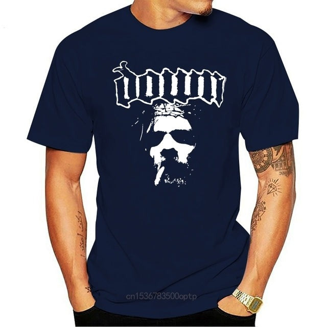 James DOWN band smoking Jesus T-Shirt voor mannen