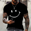 James Nieuwe Zomer T-shirt Effen Kleur Grappige Print Heren Top